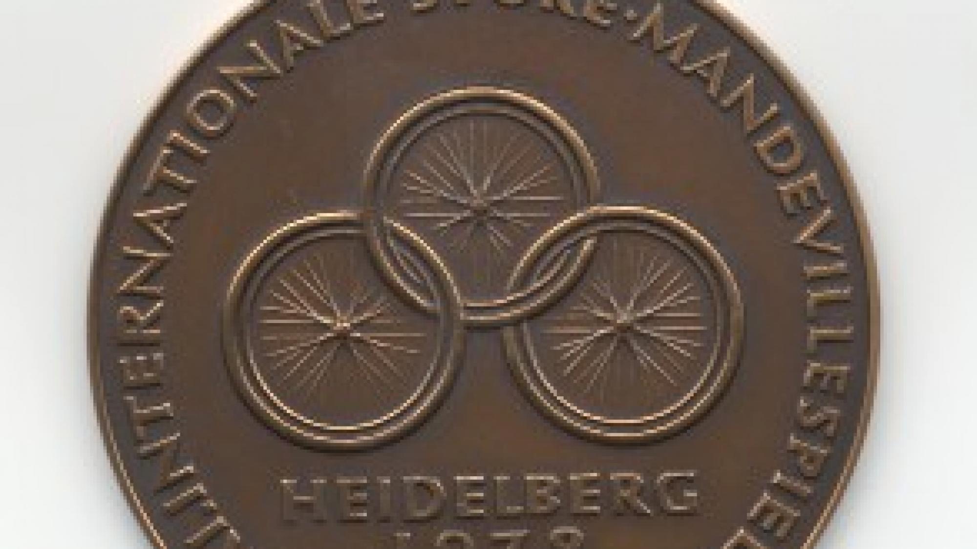 The medals of the Heidelberg 1972  Paralympic Games