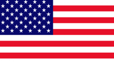 USA flag square