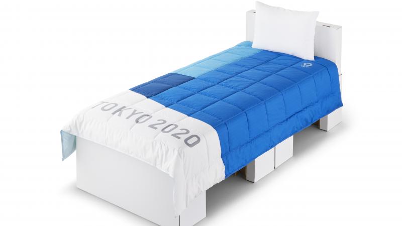 Image of a bed with sheets and pillow