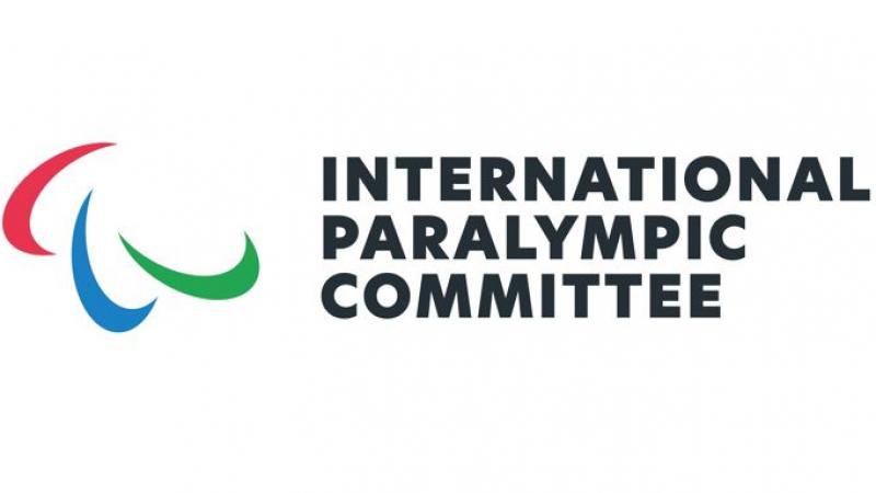 The three Agitos in the new International Paralympic Committee logo