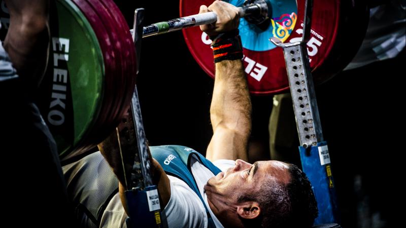 Para powerlifting athletes lift up to three times their own bodyweight during an attempt!