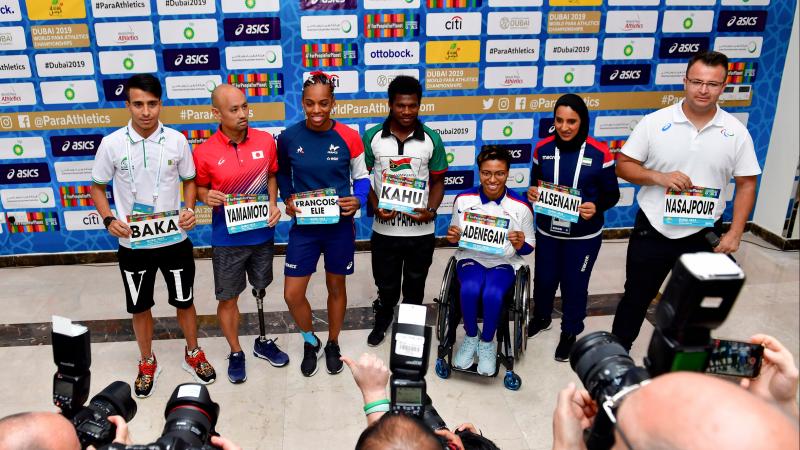 Dubai 2019 top athletes press conference