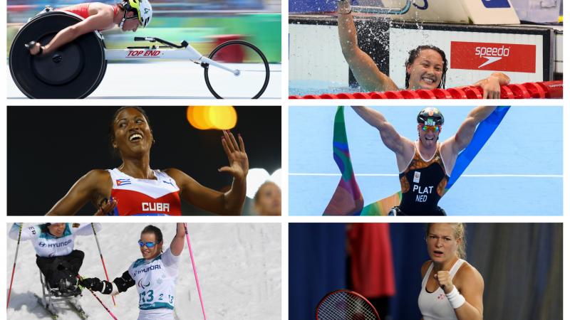 Photos of the six Para athletes nominated for the Sportsperson of the Year with a Disability Award