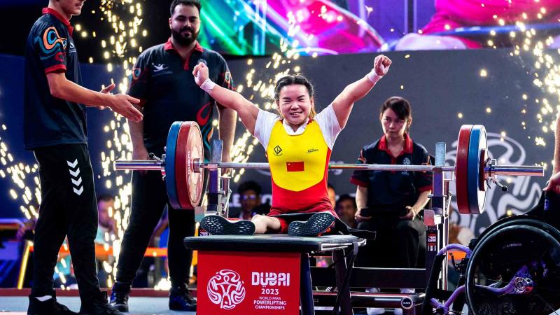 Tokyo 2020 Paralympic champion Guo Lingling 