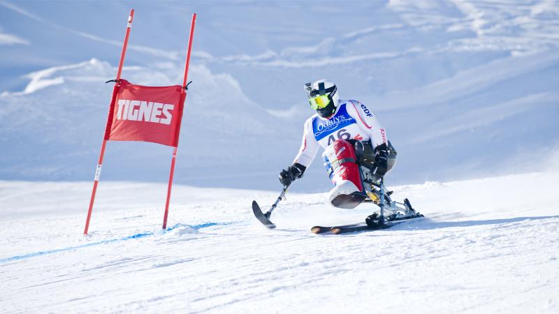 IPC Alpine Skiing Europa Cup in Tignes France