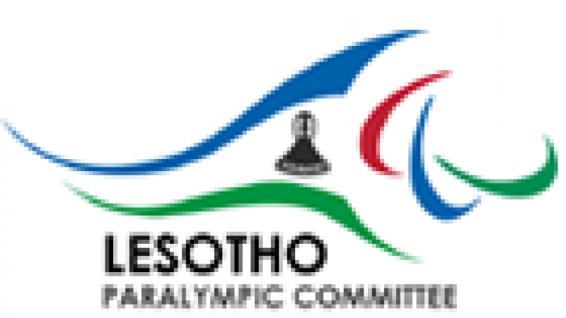 The logo of the National Paralympic Committee of Lesotho