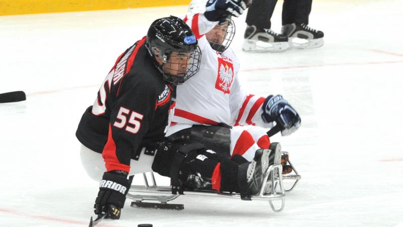 Japan ice sledge hockey