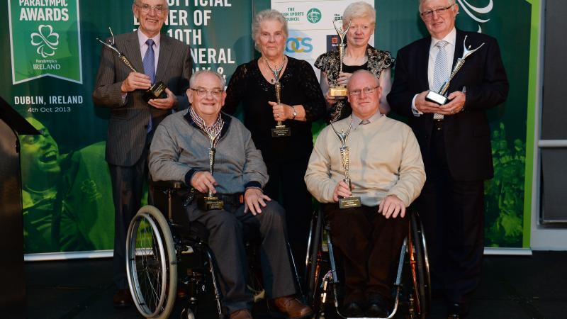 2013 Paralympics Ireland award winners