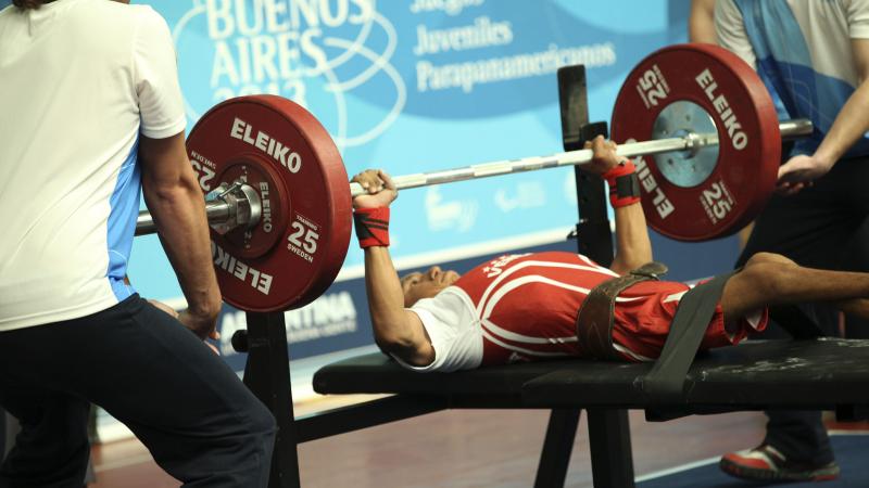 Powerlifting at the 2013 Parapan Youth Games 