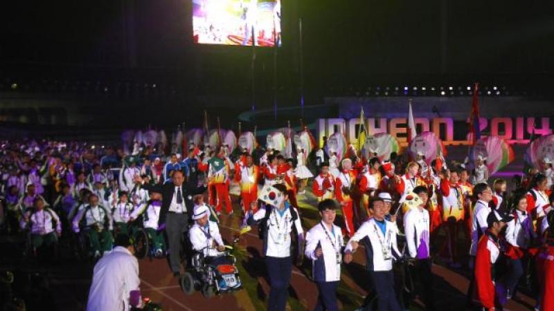 The Incheon 2014 Asian Para Games closed on 24 October with a spectacular Closing Ceremony.