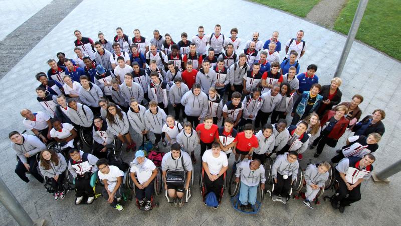 More than 50 young people gathered in Bourges, France, for the Agitos Foundation supported Young Potential camp.