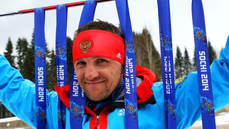Roman Petushkov became the most decorated athlete at Sochi 2014 by winning six gold medals in biathlon and cross-country skiing.