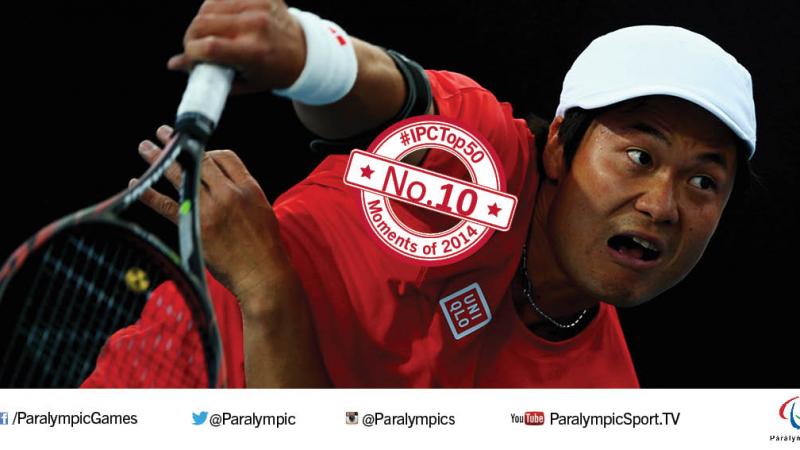 No 10 Japanese wheelchair tennis success