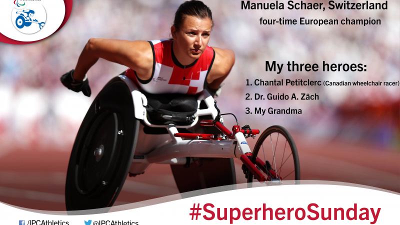 Switzerland’s four-time European champion Manuela Schaer, gives an insight into her three heroes.