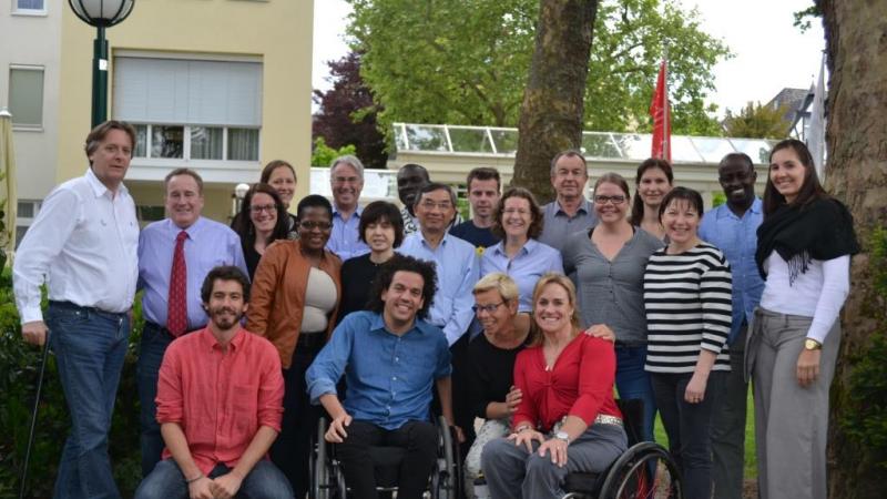 Members of three of the International Paralympic Committee’s (IPC) Standing Committees at the meeting
