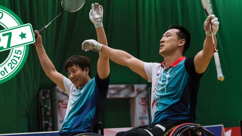 Top 50 moments 2015 - No. 27 Badminton joins Paralympic programme