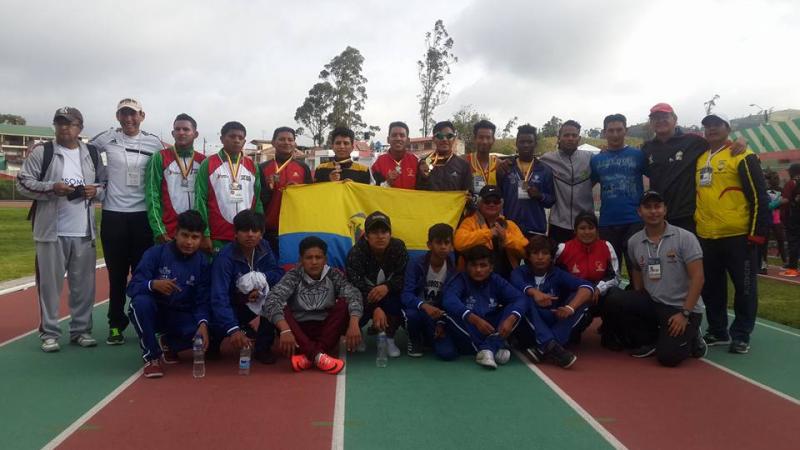 Ecuador's Para athletes competed at their national championships.