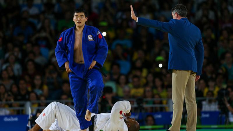 Gwanggeun Choi in action September 10 at Rio 2016