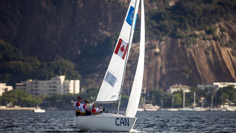 Canadian Sonar sailing team - Rio 2016