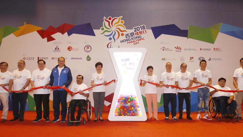 Over 1,200 participants took part in Para sport exhibitions at the second Hong Kong Paralympic Day