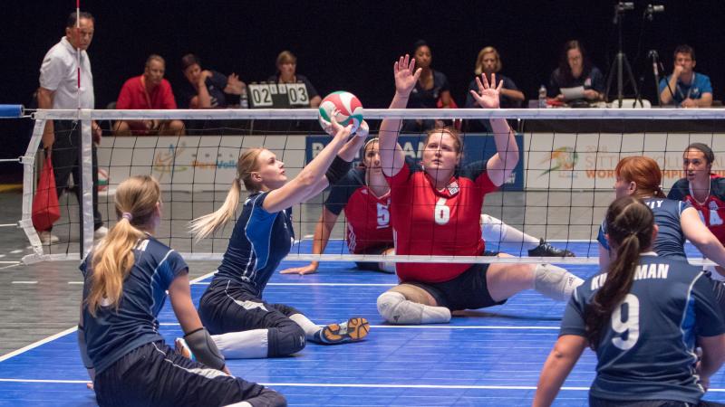 Russia's women stunned USA to win the 2018 World ParaVolley Sitting Volleyball Women’s World Championship 