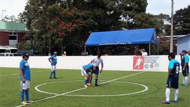 Guatemala staged regional blind football competition