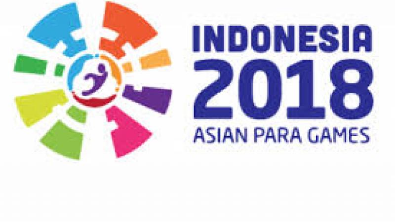 Colorful logo of Indonesia 2018 Asian Para Games