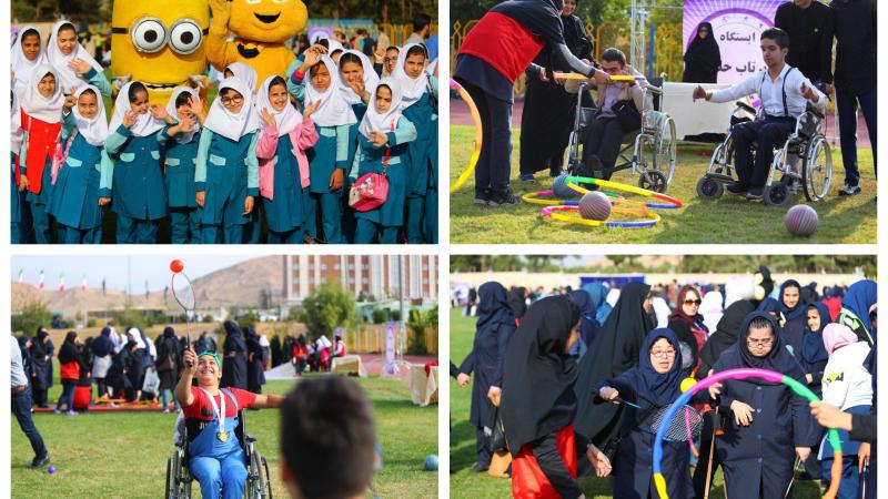 Sixty thousand students with impairment participated in Para sports exhibitions