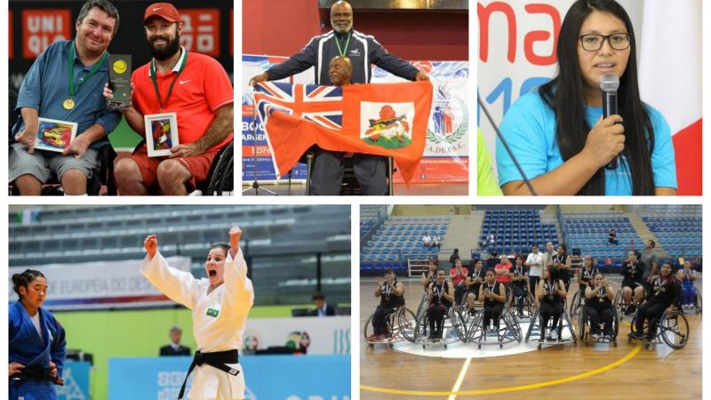 five Americas athletes competing in Para sport