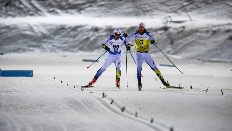 Zebastian Modin, guided by Emil Joensson, swept all cross-country races at the 2018/19 World Cup in Ostersund