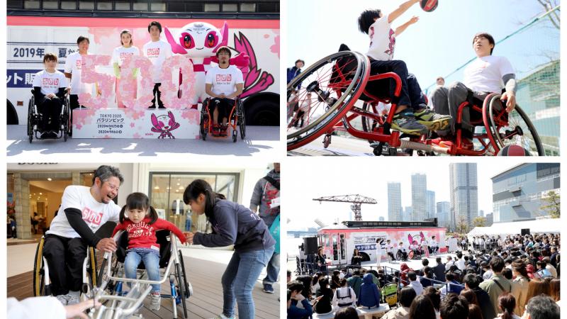 Tokyo 2020 celebrates 500 days to go until the Paralympic Games