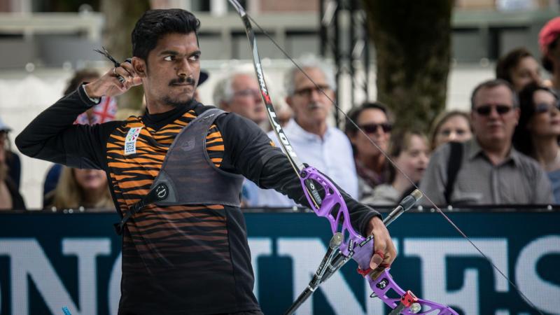 Suresh Selvathamby of Malaysia became the new world champion in the recurve men’s open category