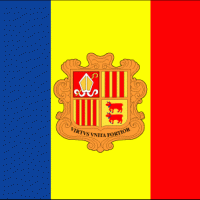 Andorra flag square