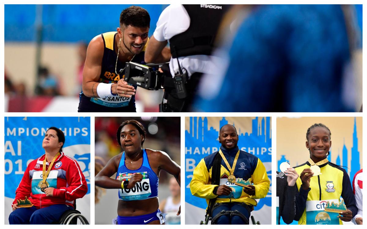 Photos of five standout athletes from Dubai 2019