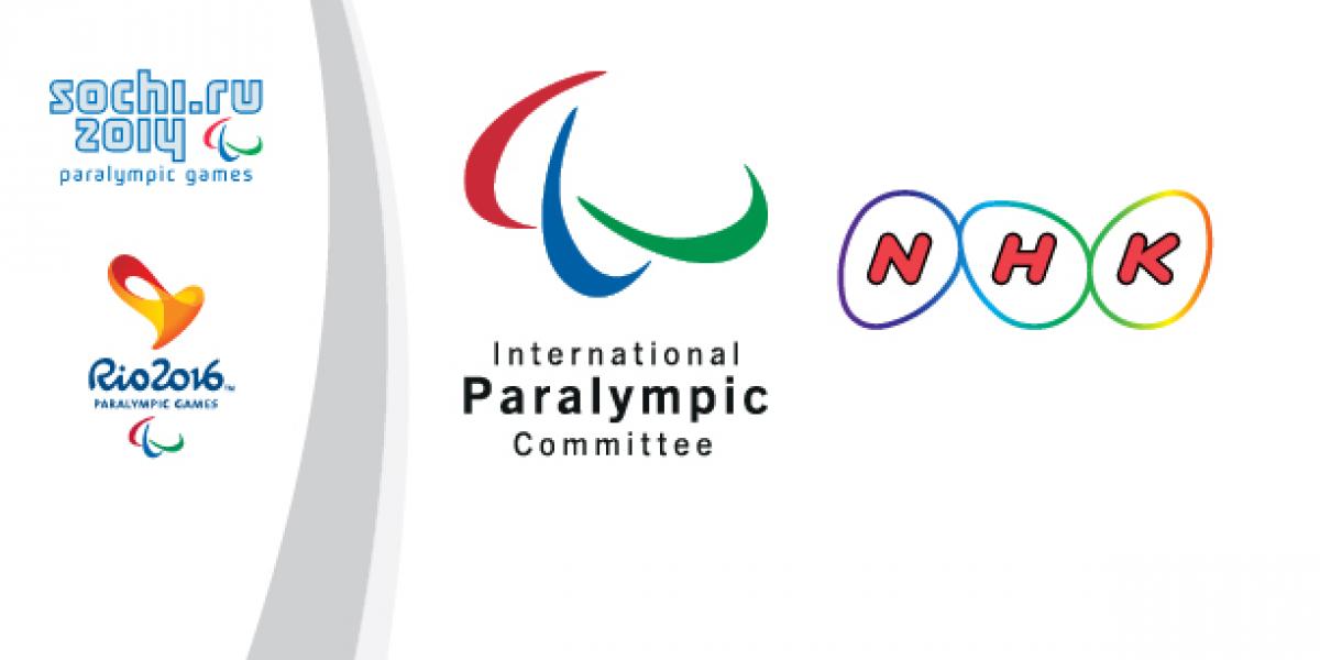 NHK becomes a rights holder of the 2014 and 2016 Paralympic Games