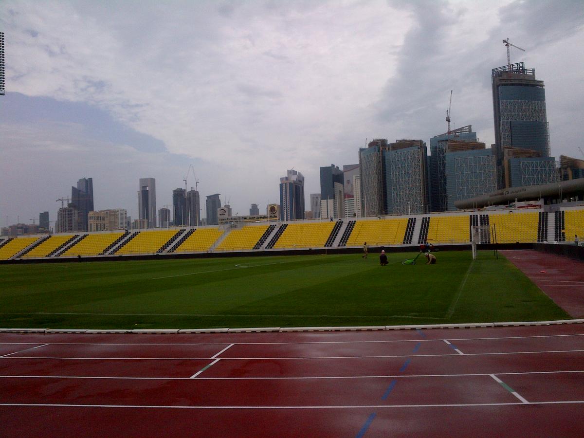 The Suhaim Bin Hamad Stadium is home to the Qatar Sports Club and will host the 2015 IPC Athletics World Championships
