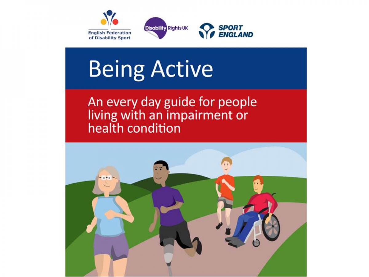The being Active in the UK guide supports more English people with an impairment to enjoy an active lifestyle.