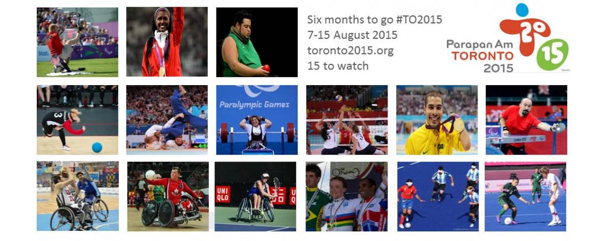 Six months to go until the 2015 Parapan American Games