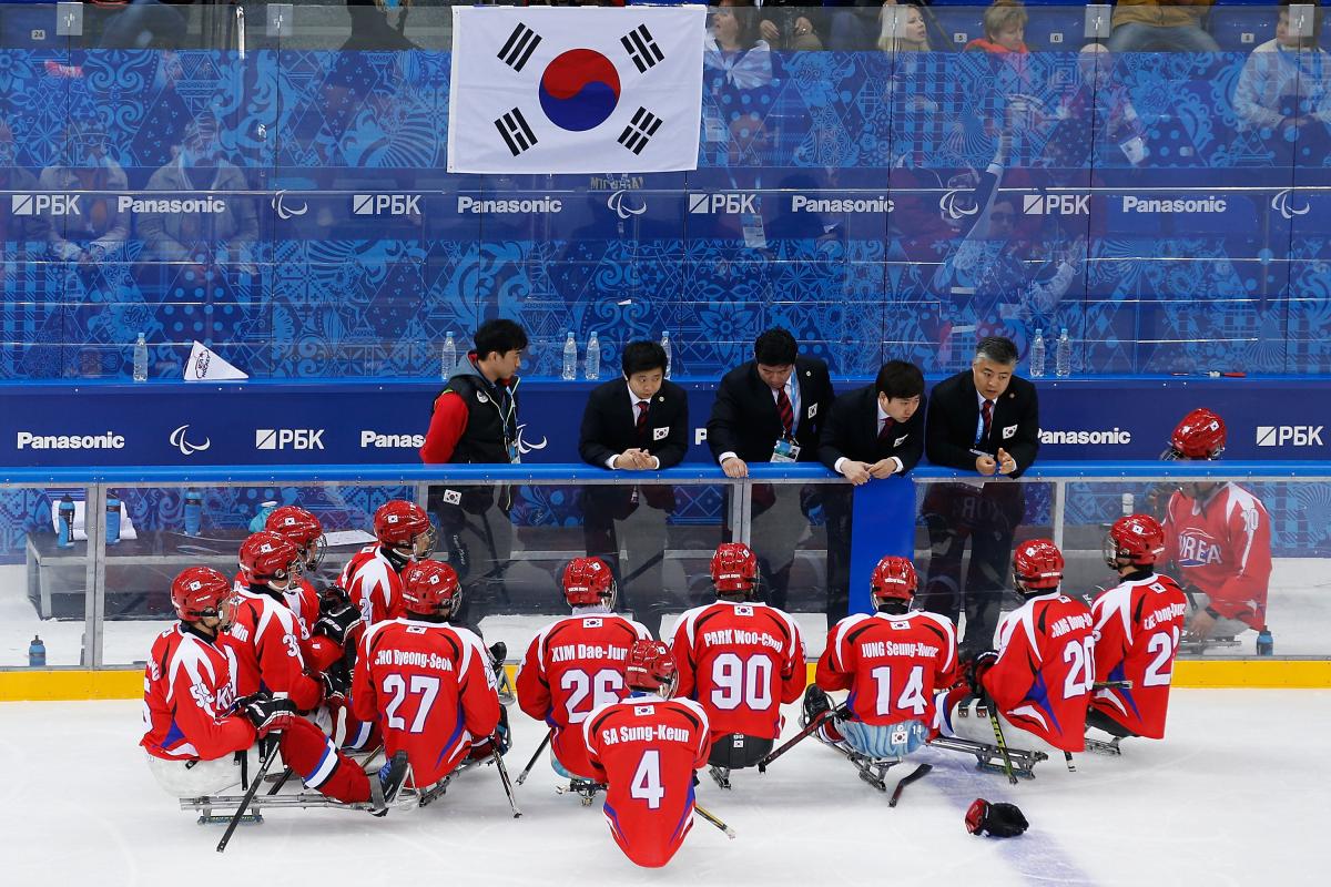 Ice Sledge Hockey Korea