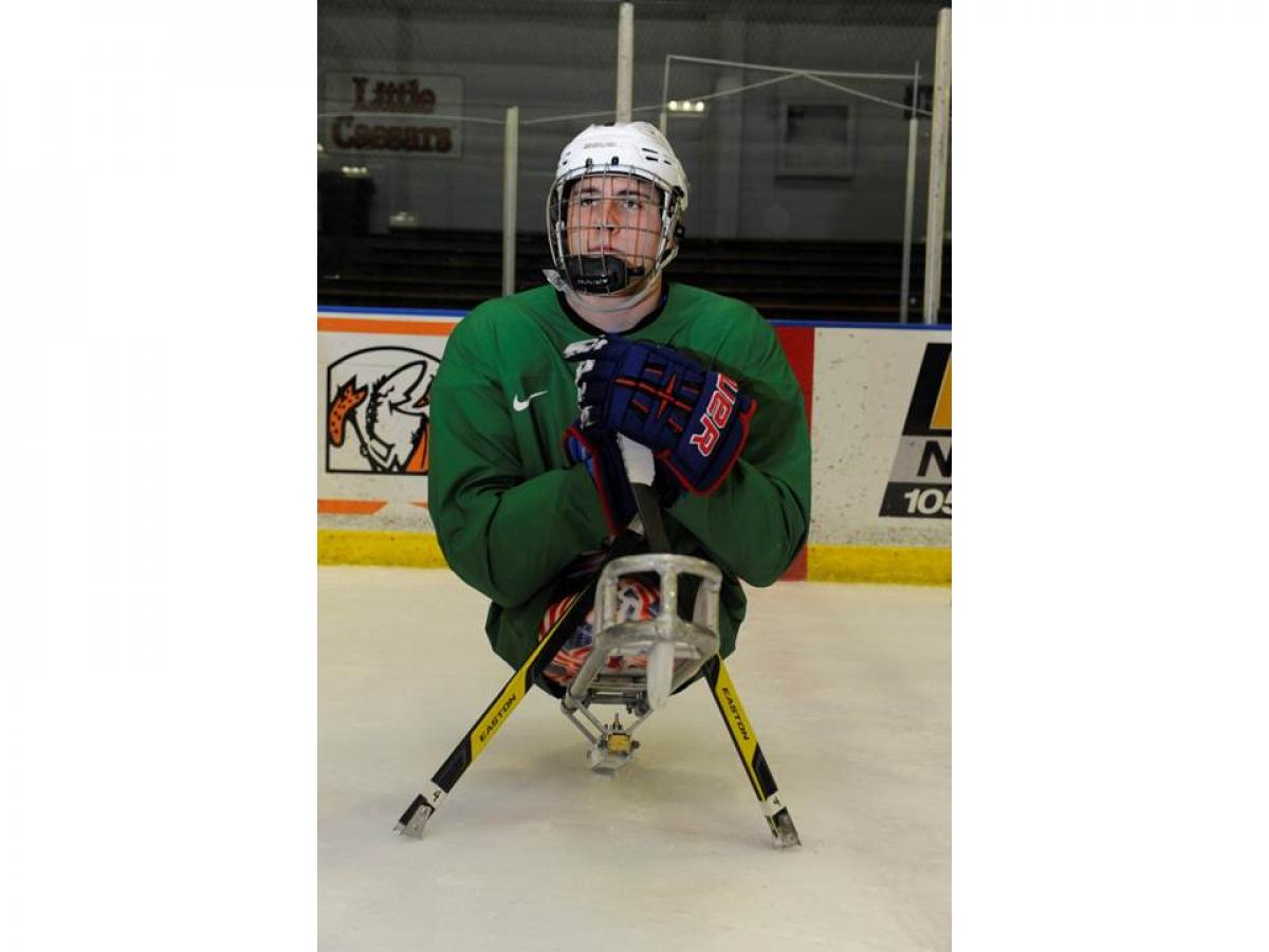 Brody Roybal - Ice Sledge Hockey 