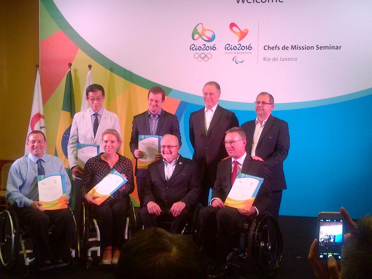 The National Paralympic Committees have formally been invited to the Rio 2016 Paralympic Games. 