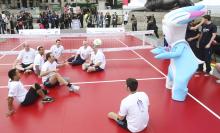 Sitting volleyball games at the 2011 IPD