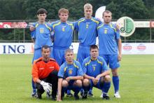 Football 7-a-side - Team Ukraine group shot