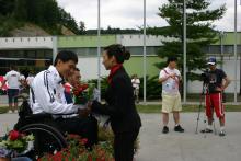 Korea's Sungwon Jang set a new world record in the 10m air rifle prone