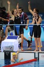 Australia women's 4x100m medley relay 34 points