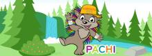 Pachi, the visually impaired mascot for the Toronto 2015 Pan American and Parapan American Games
