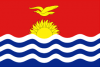 The flag of Kiribati