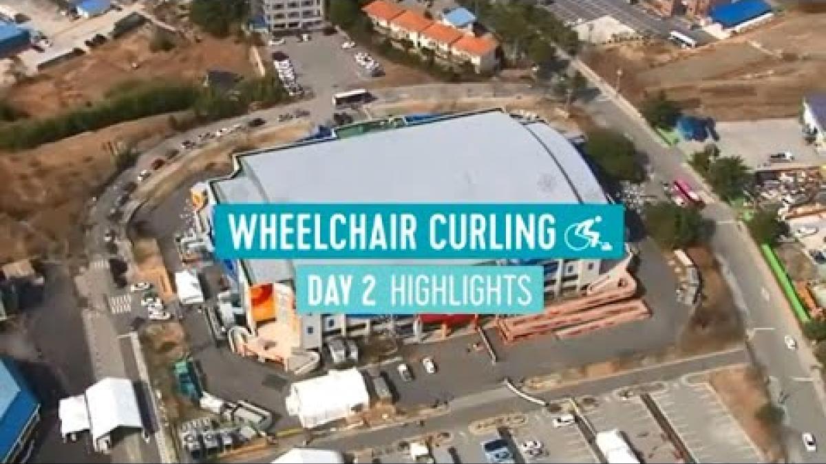 Day 2: Wheelchair curling highlights | PyeongChang 2018 Paralympic Winter Games