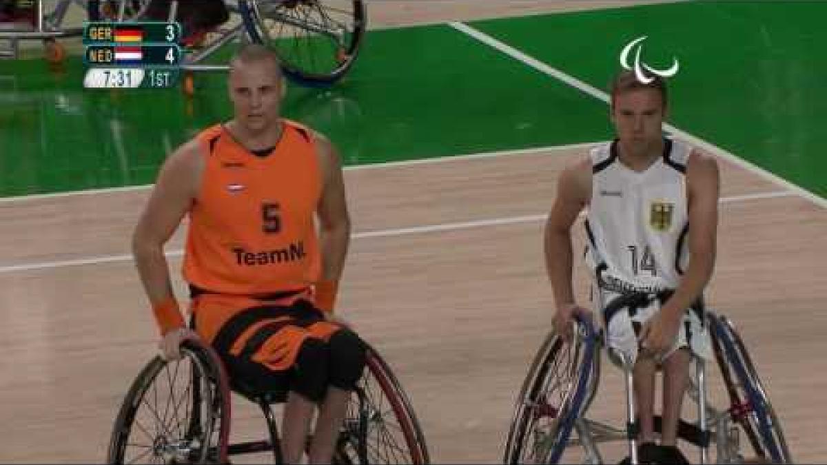 Wheelchair Basketball | GER v NED | Men's 7 - 8 place game | Rio 2016 Paralympic Games