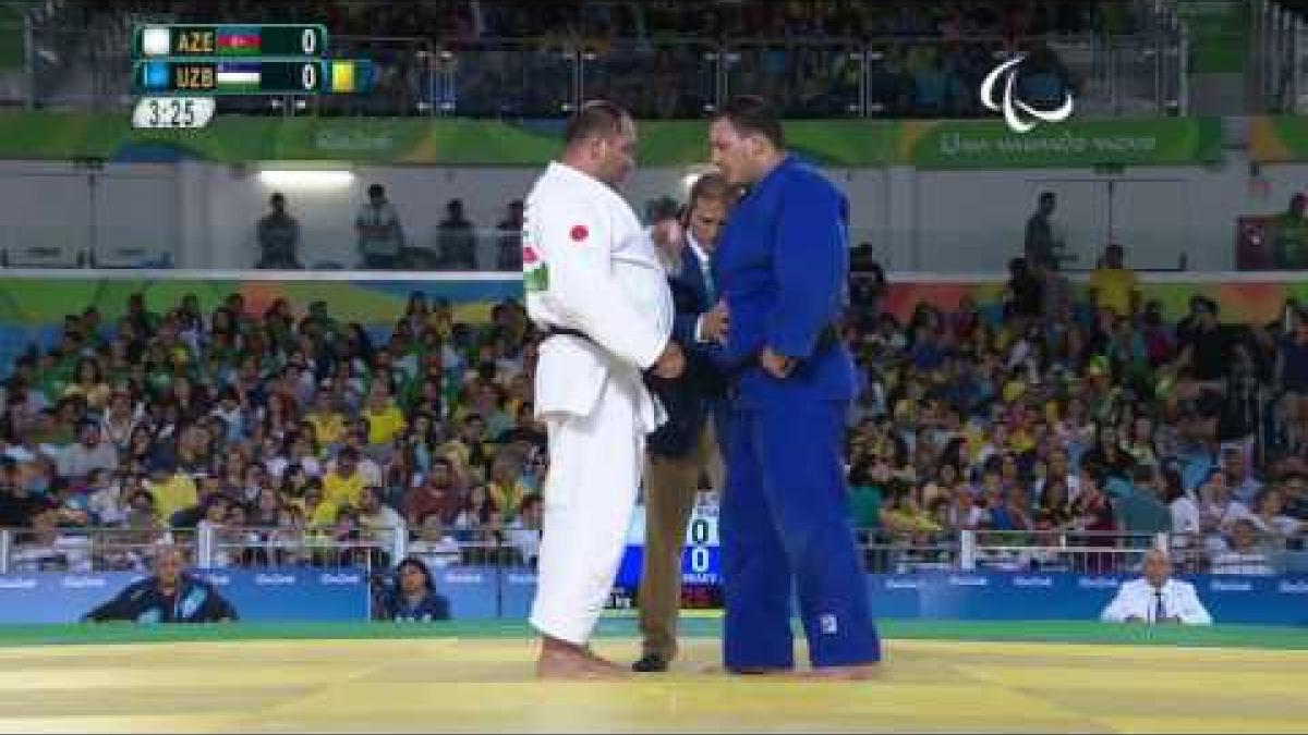 Judo | Azerbaijan v Uzbekistan | Men's +100 kg Quarterfinal | Rio 2016 Paralympic Games